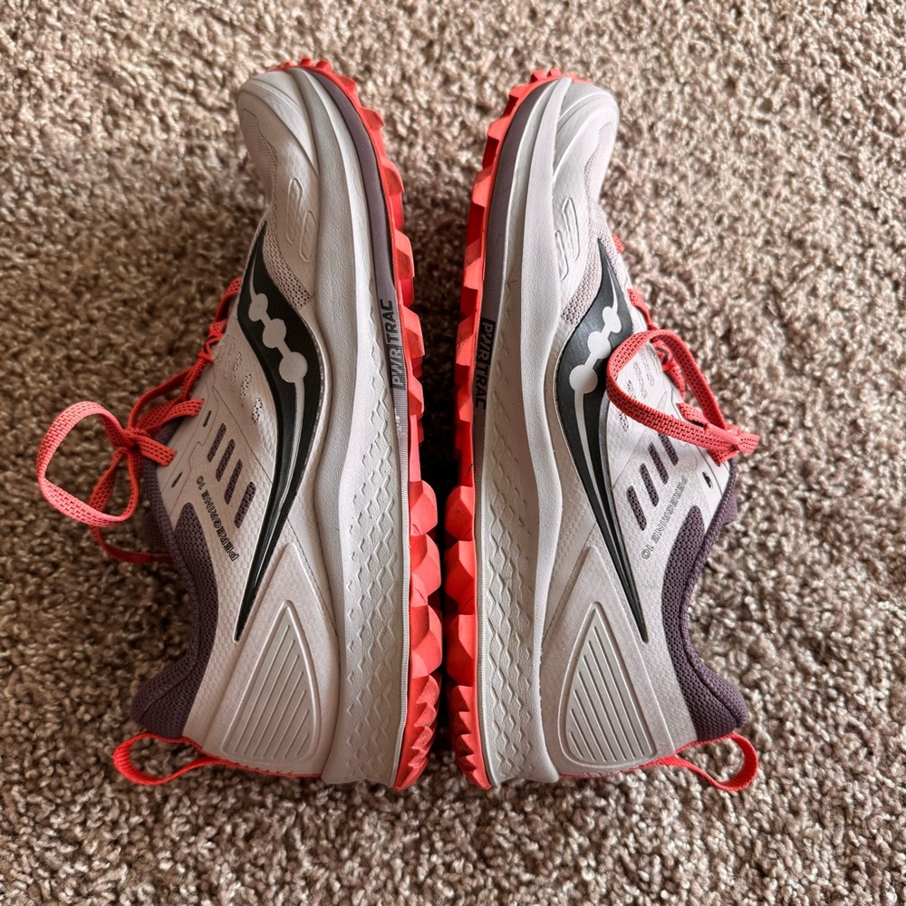 Saucony Peregrine 10 Sneakers Women’s Size 8.5 Dusk Grey - Picture 8 of 10